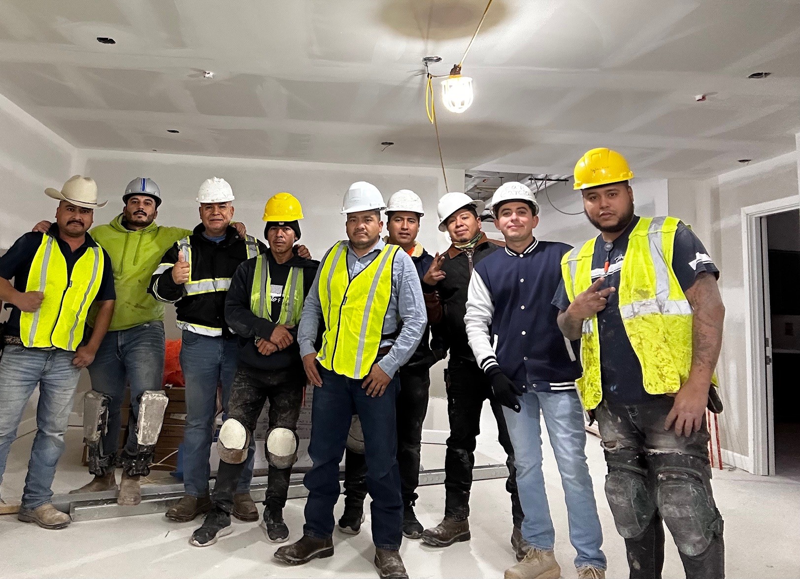 Pronto crew on the job