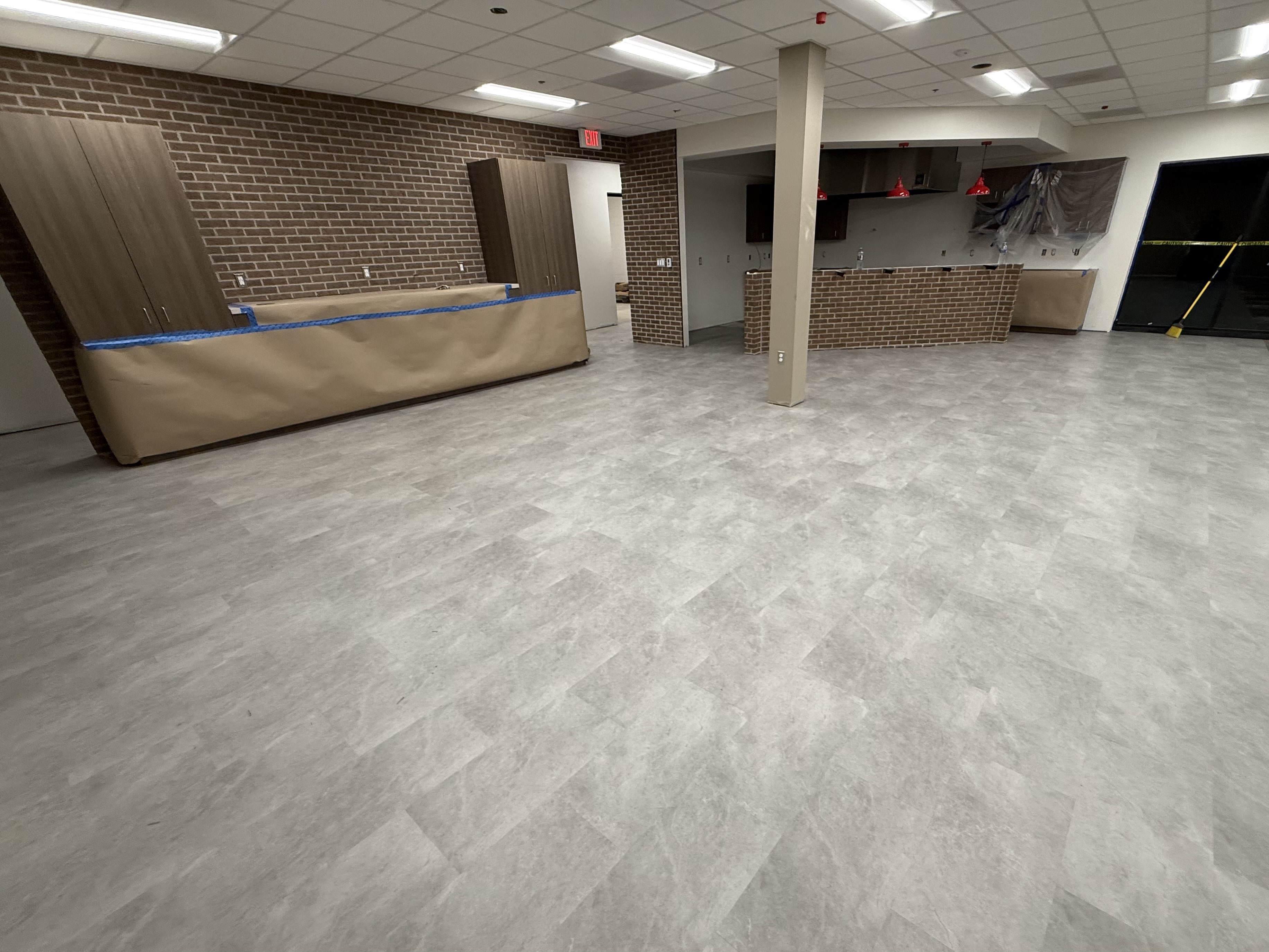 LVT installation